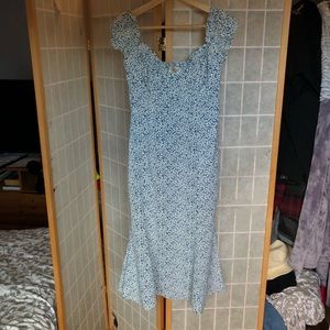 HELLOMOLLY - Blue&white summer dress